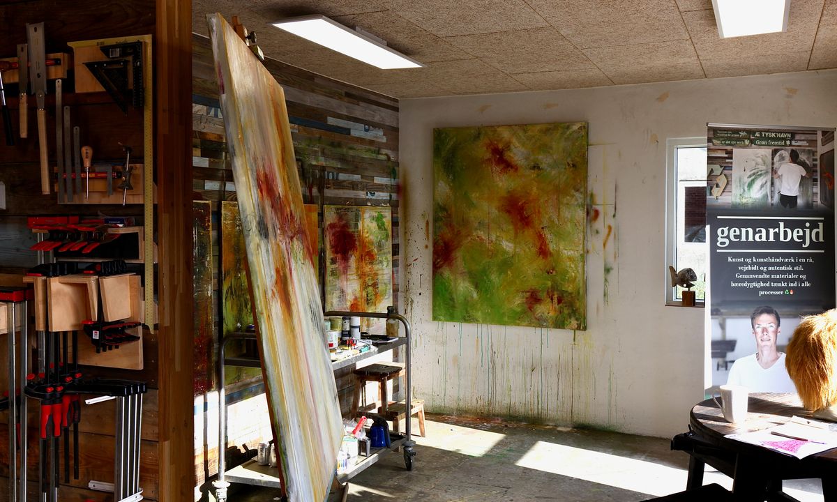 A glimpse inside my studio