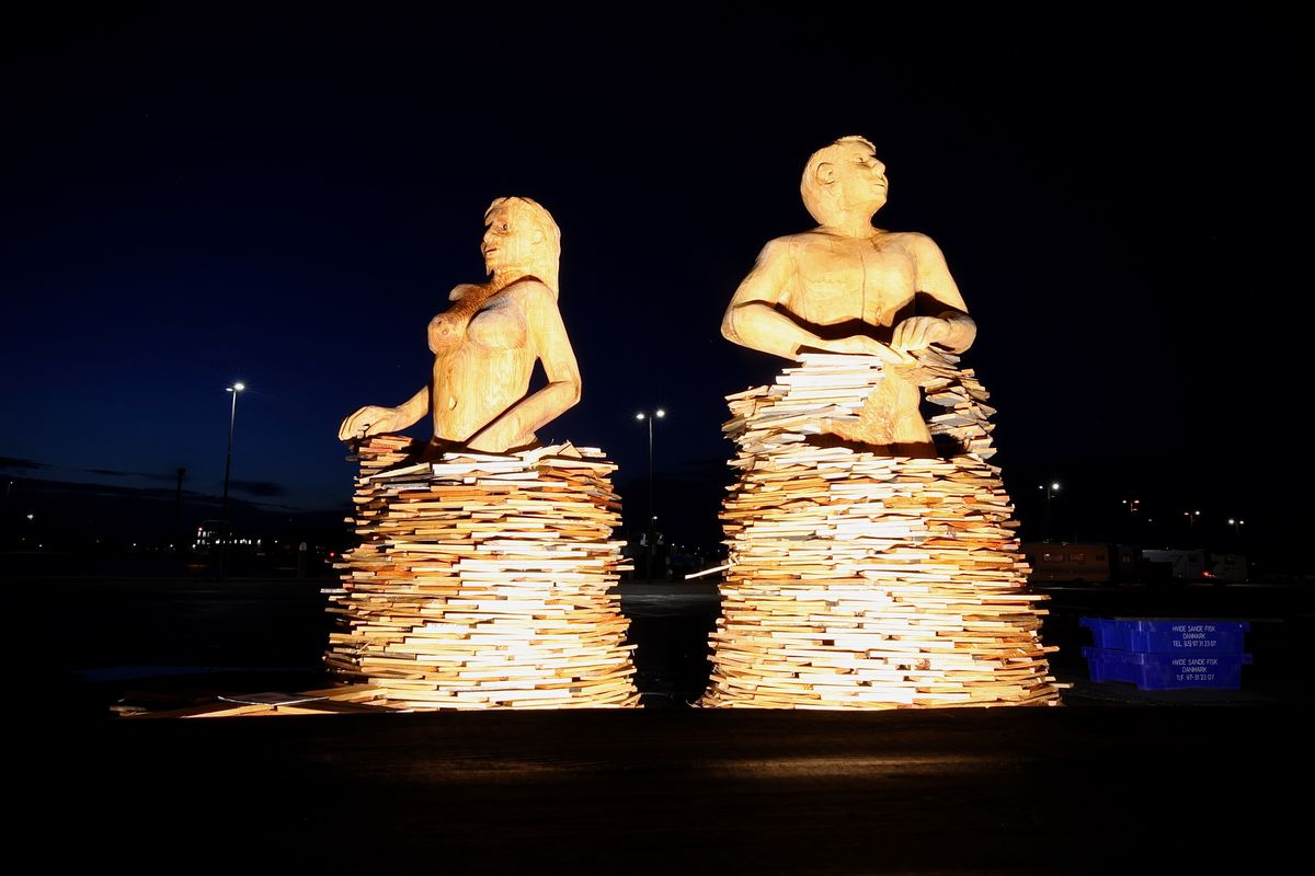 Sculpture for sustainability festival